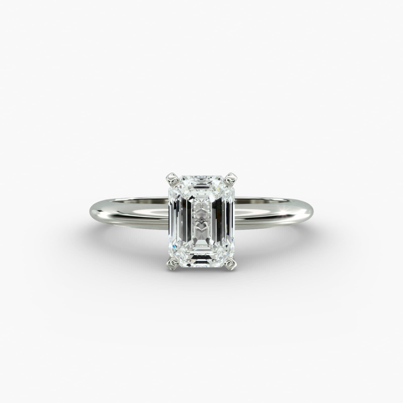 Épure Emerald Engagement Ring