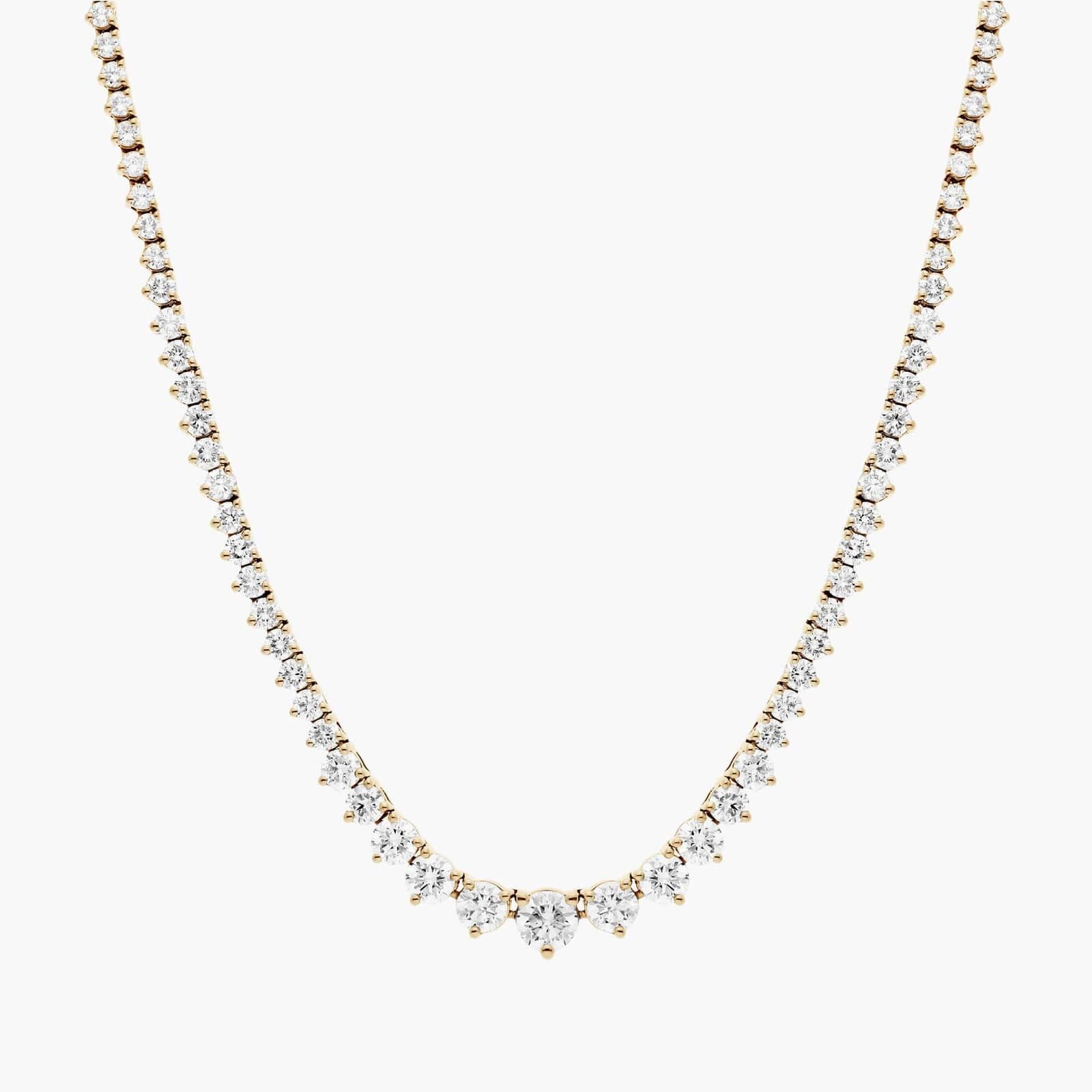 Solstice Graduated Diamond Necklace